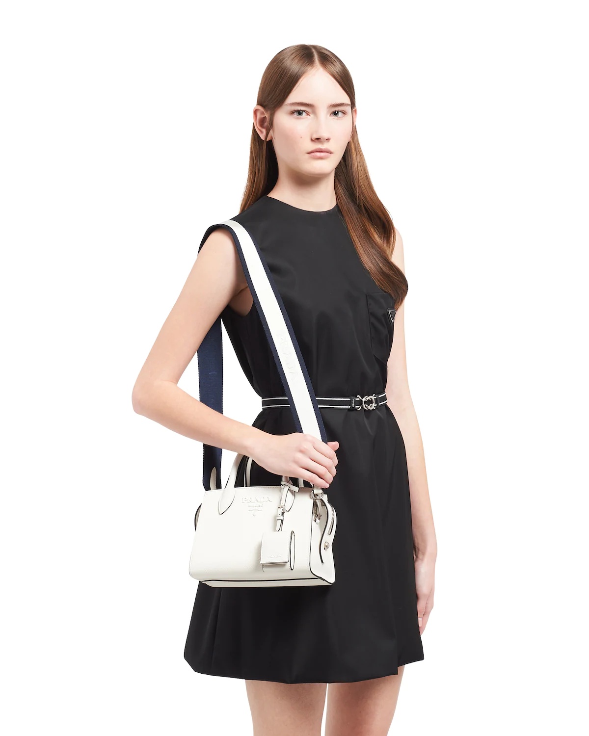 Saffiano Leather Prada Monochrome Bag - 2