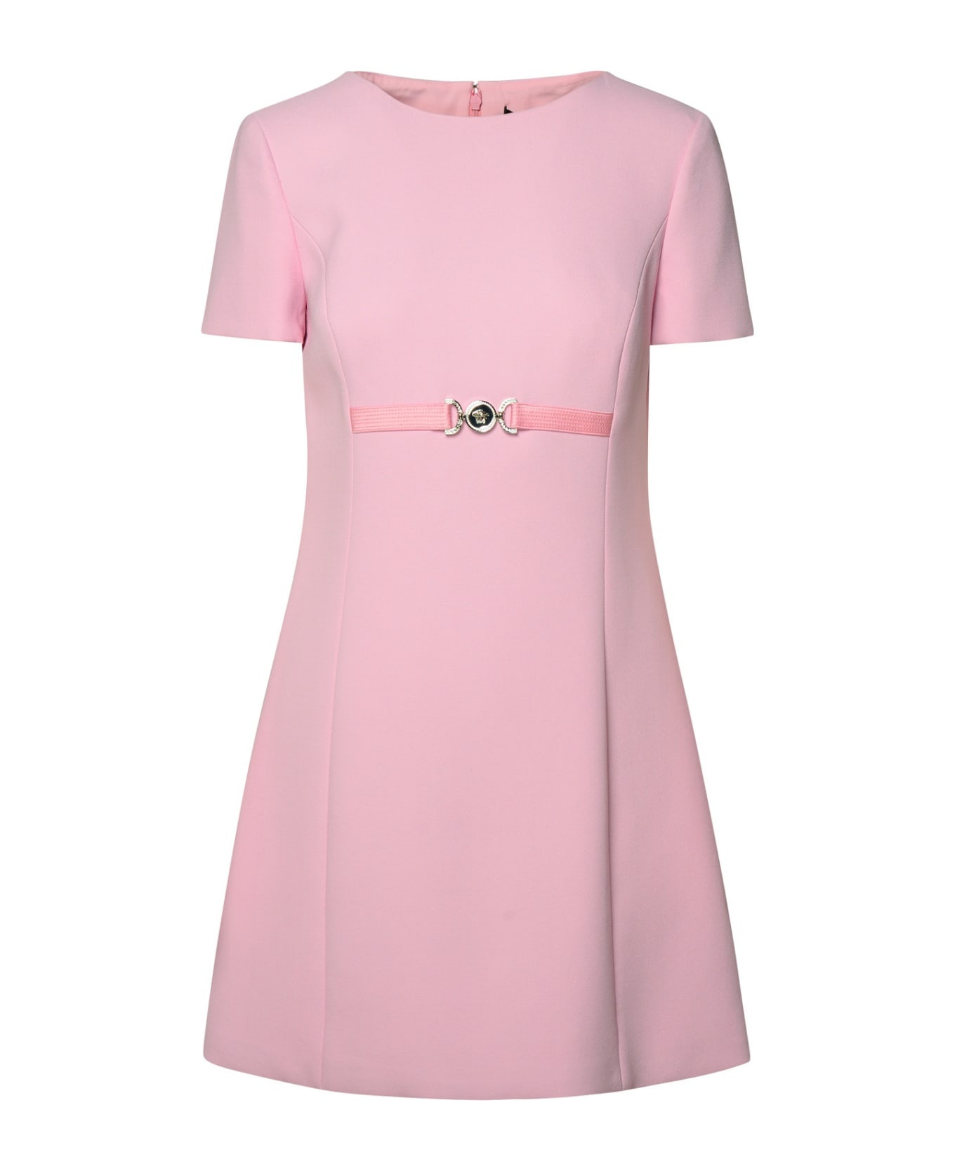 'medusa '95' Dress In Pink Viscose Blend - 1