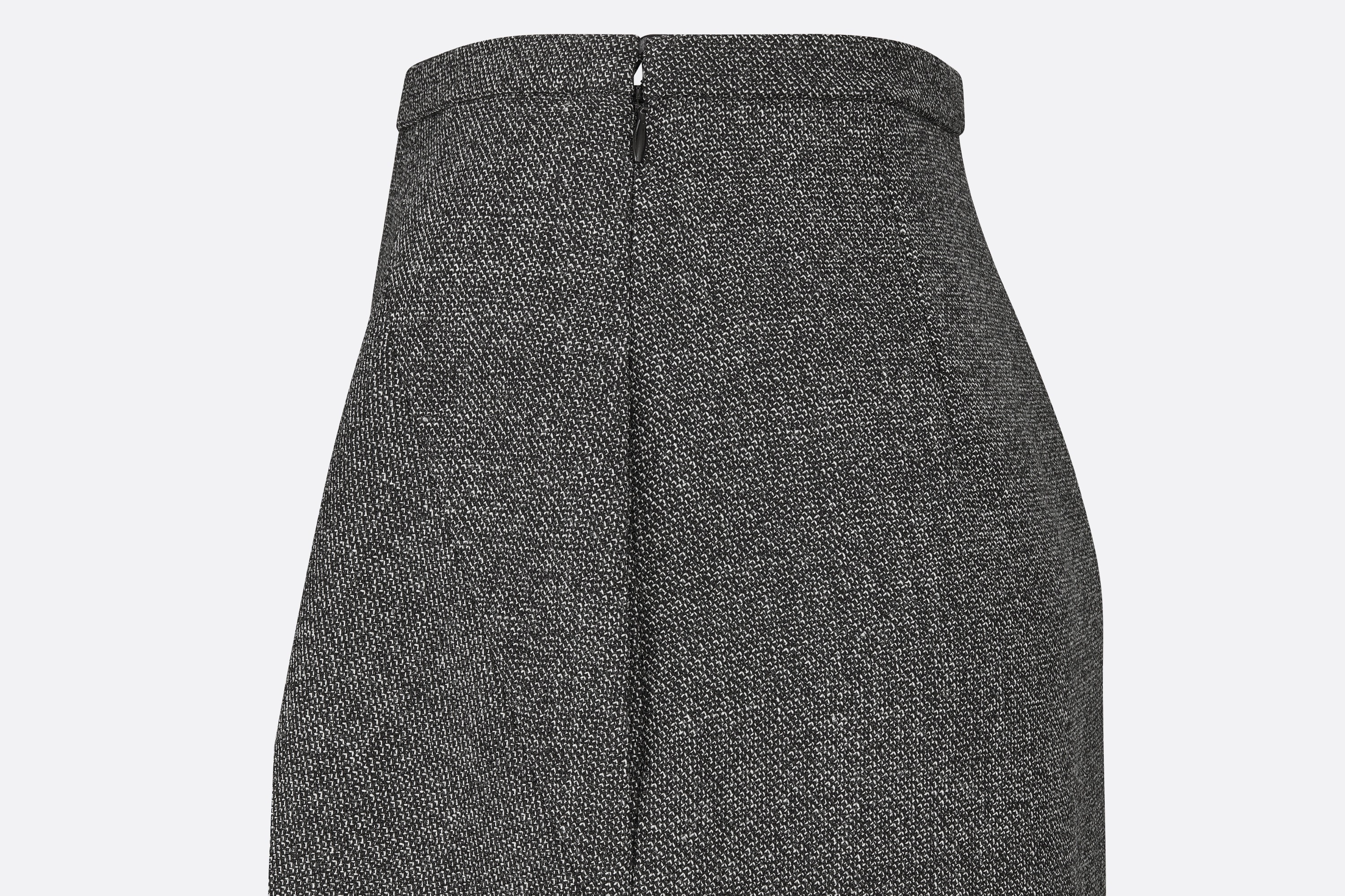 Flared Mid-Length Skirt - 3