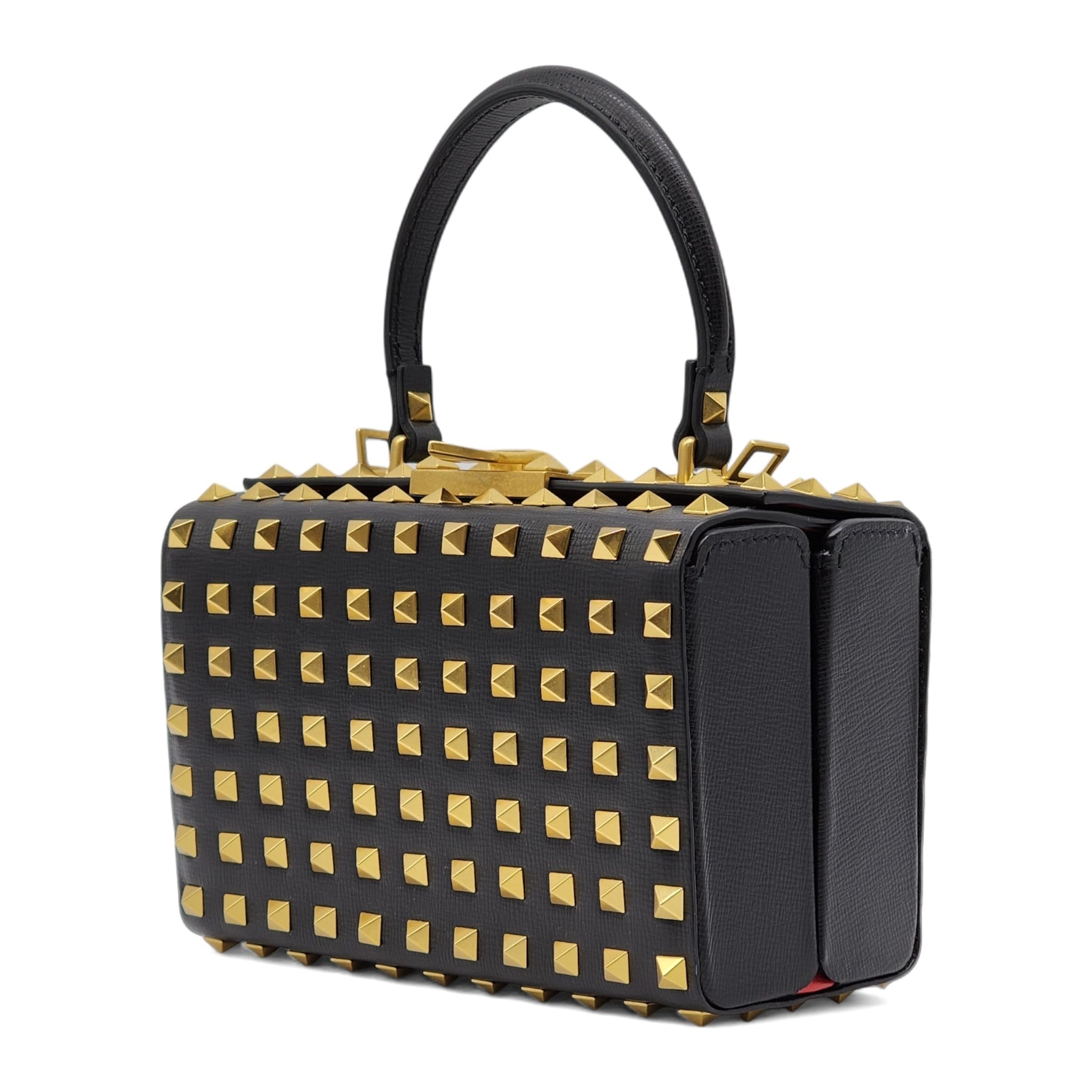 Valentino Garavani Alcove Box Studded Bag in Black - 2