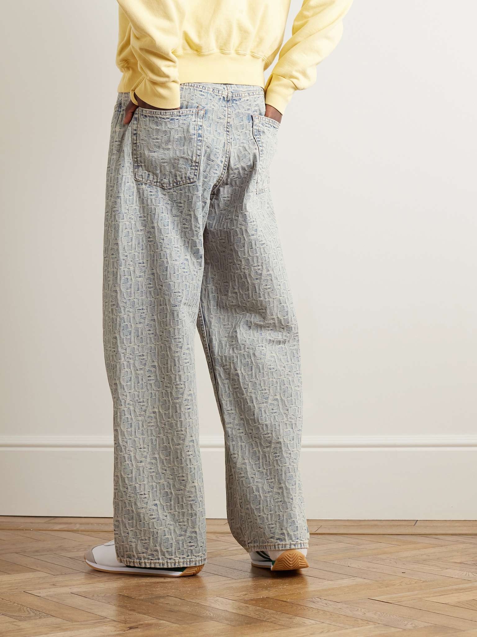 1981M Wide-Leg Monnogrammed Jeans - 4