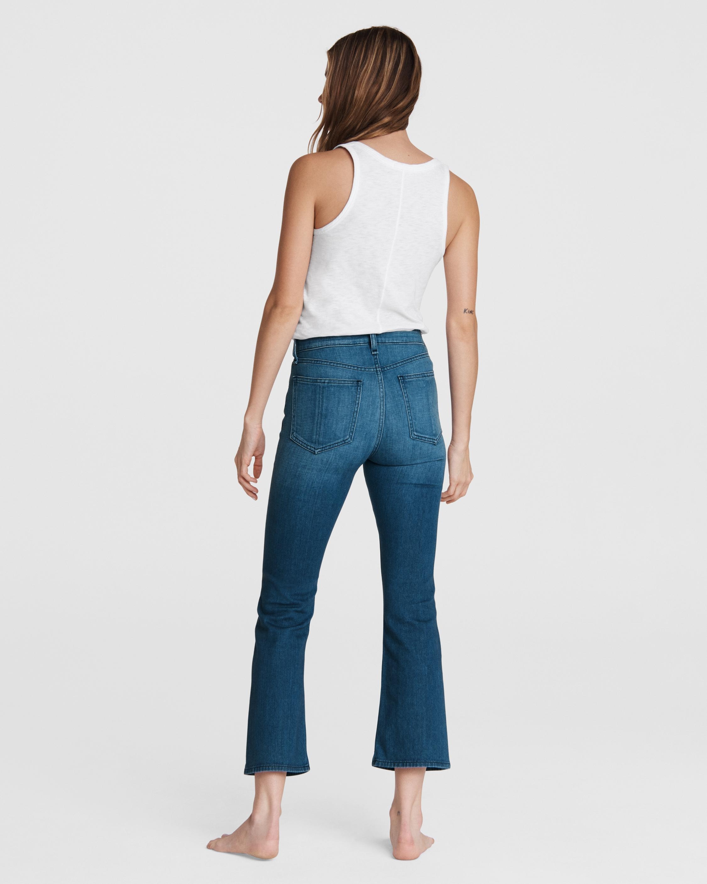 Nina Ankle Flare - Poppy
High-Rise Comfort Stretch Jean - 5