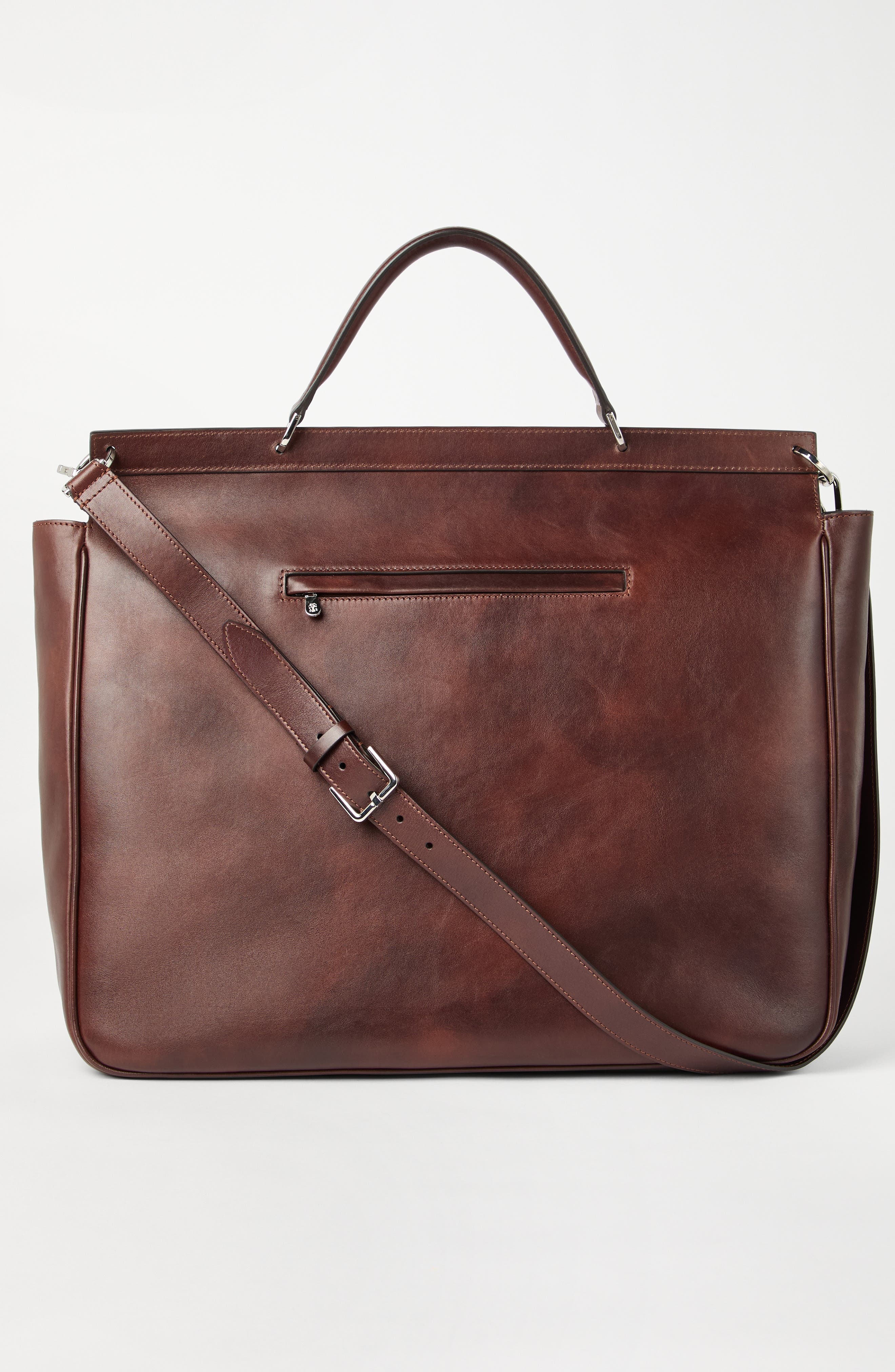 Brunello Cucinelli Calfskin briefcase in Burgundy at Nordstrom - 3