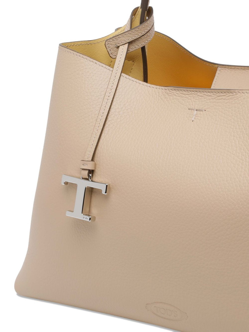 medium leather tote bag 4