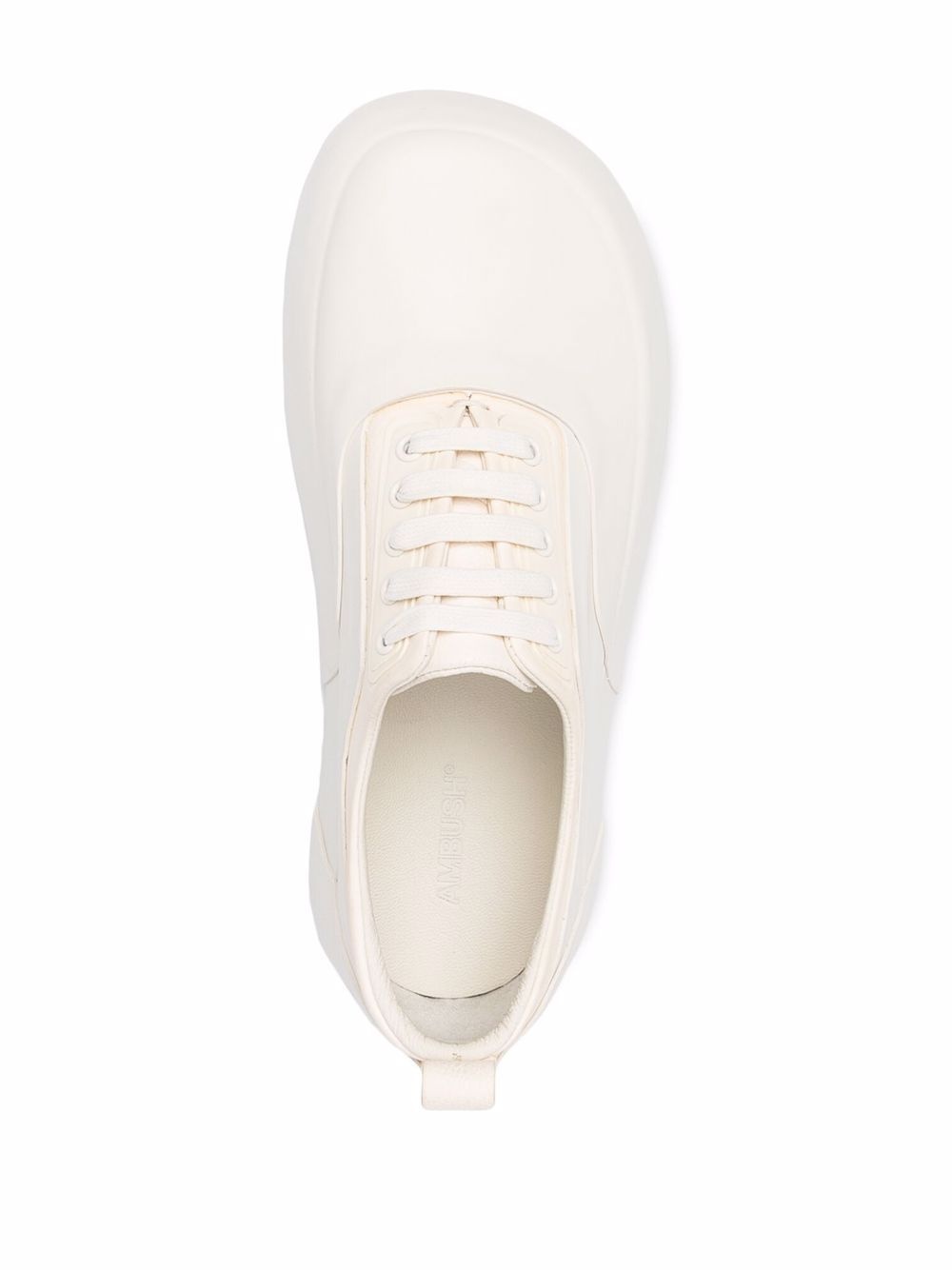 vulcanized lace-up sneakers - 4
