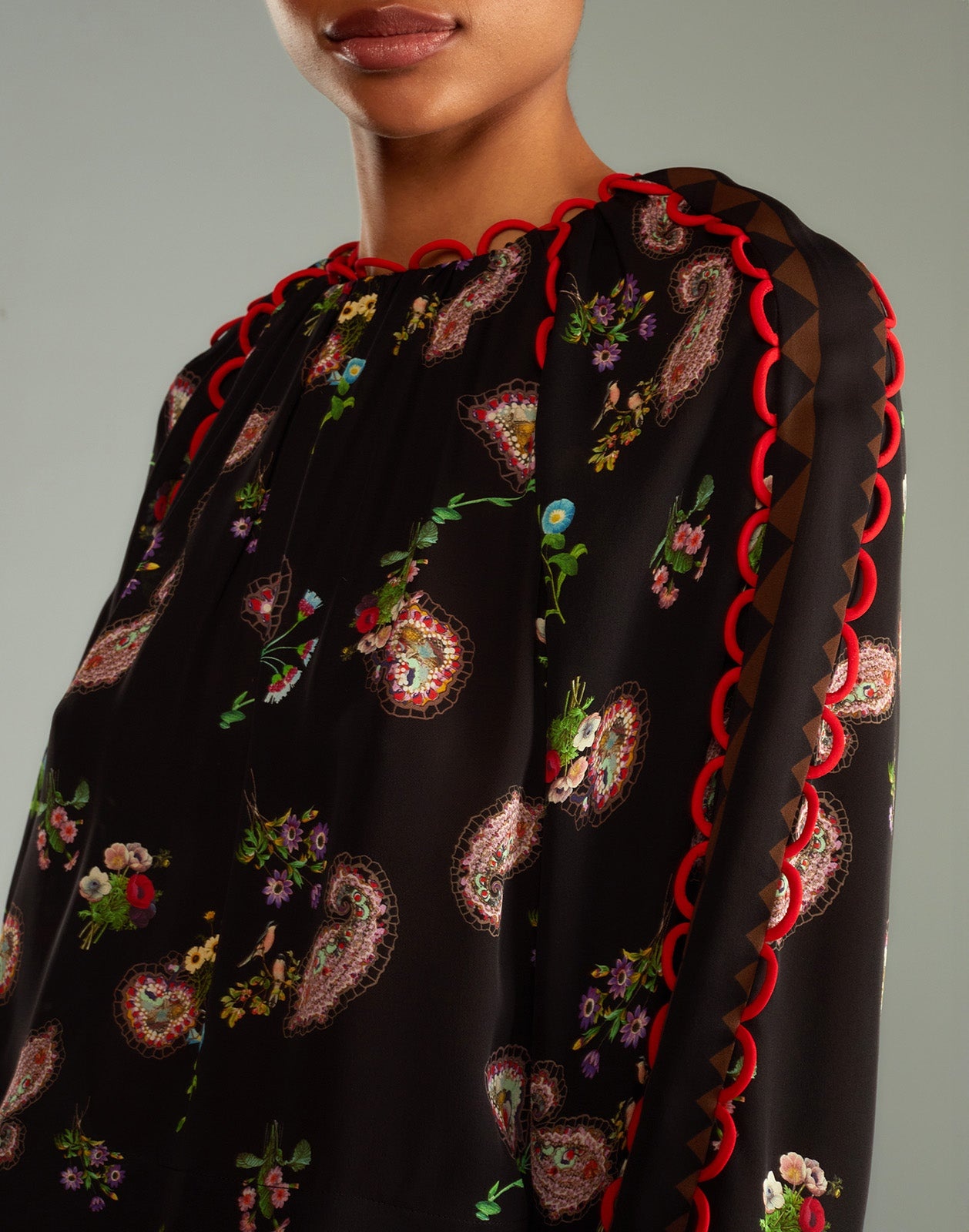 Midnight Garden Blouse - 6