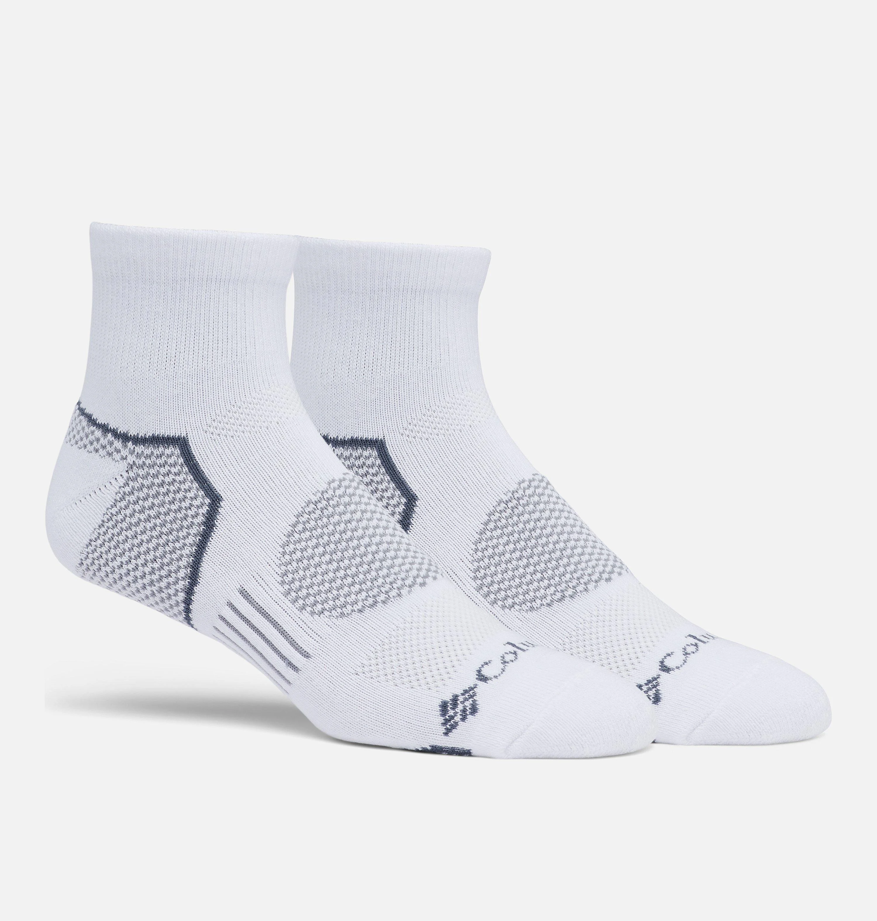 Men's Balance Point Walk Quarter Socks - 1