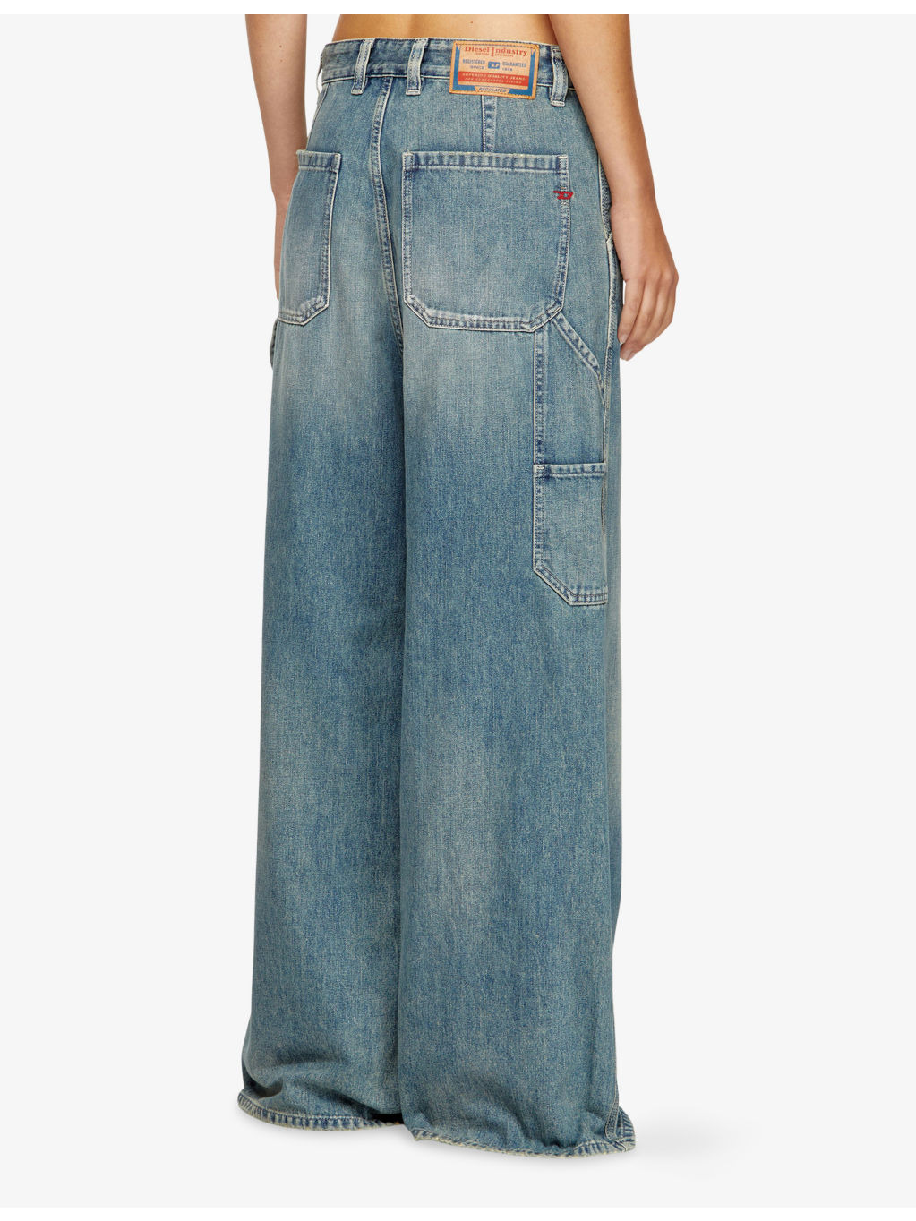 1996 D-Sire Wide-Leg Relaxed-Fit Denim Jeans - 4