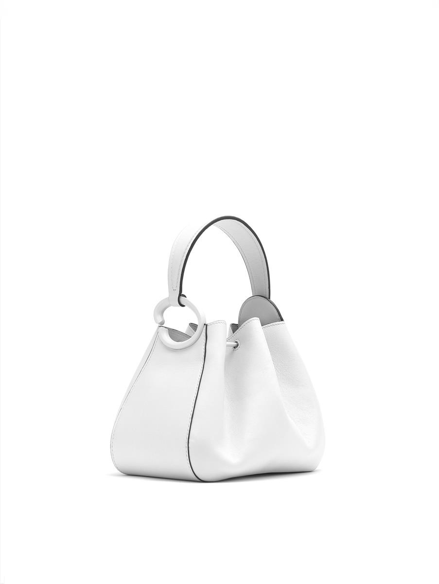 NANO O HANDLE NAPPA LEATHER BAG - 1