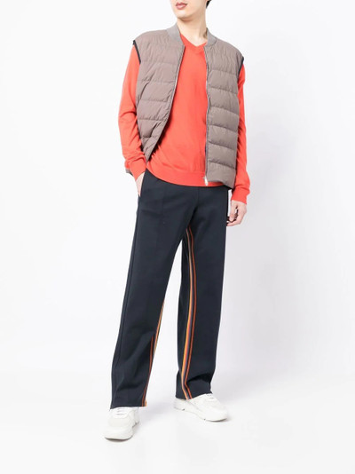 Paul Smith band-collar zip-up gilet outlook