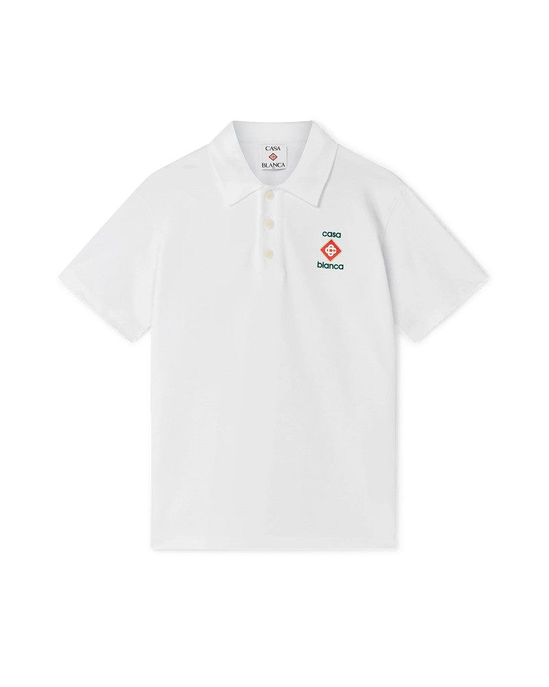 Logo Pique Polo Shirt 1