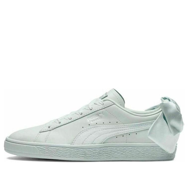 (WMNS) PUMA Basket Bow 'Peppermint Green' 367319-03 - 1