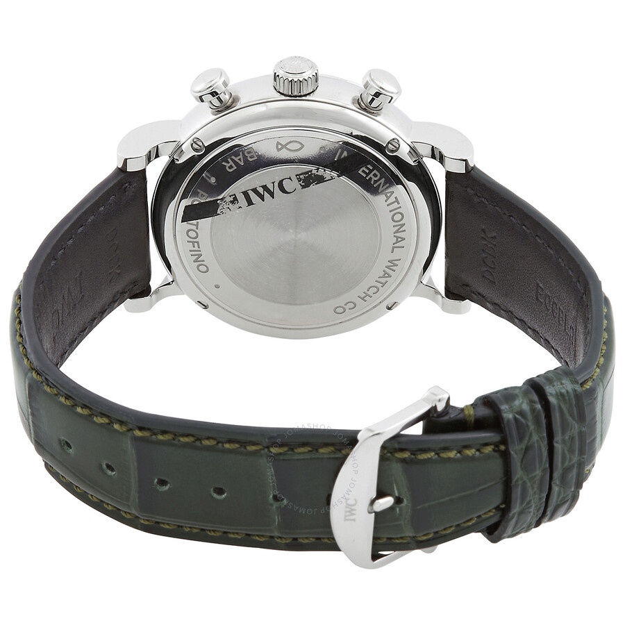 IWC Portofino Chronograph 39 Automatic Green Dial Men's Watch IW391405 - 3