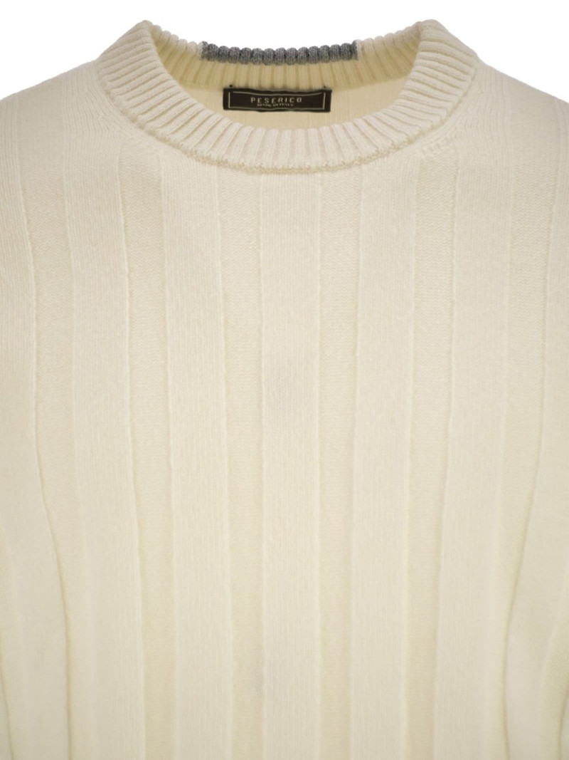 ribbed-knit crew-neck jumper 4