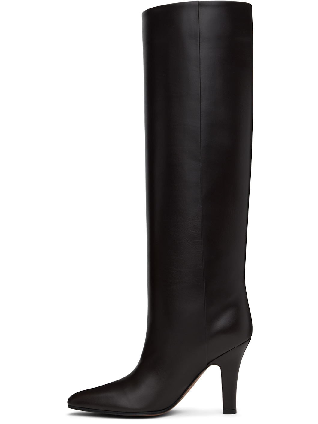 Brown Prudens Knee Boots - 3