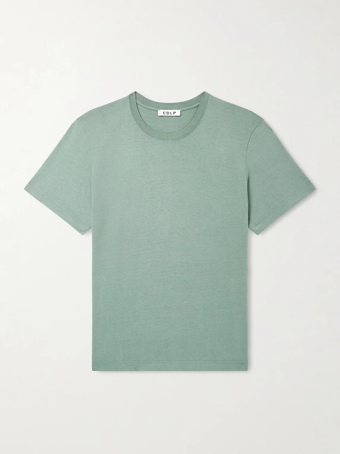 Lyocell and Pima Cotton-Blend Jersey T-Shirt - 1
