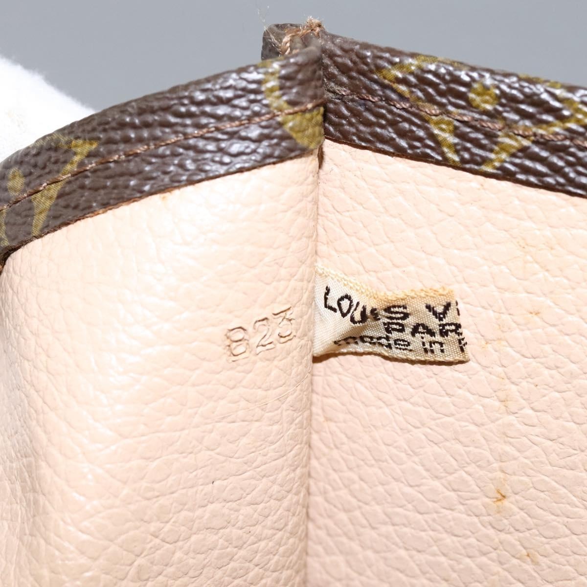 LOUIS VUITTON Monogram Sac Plat Hand Bag M51140 - 12