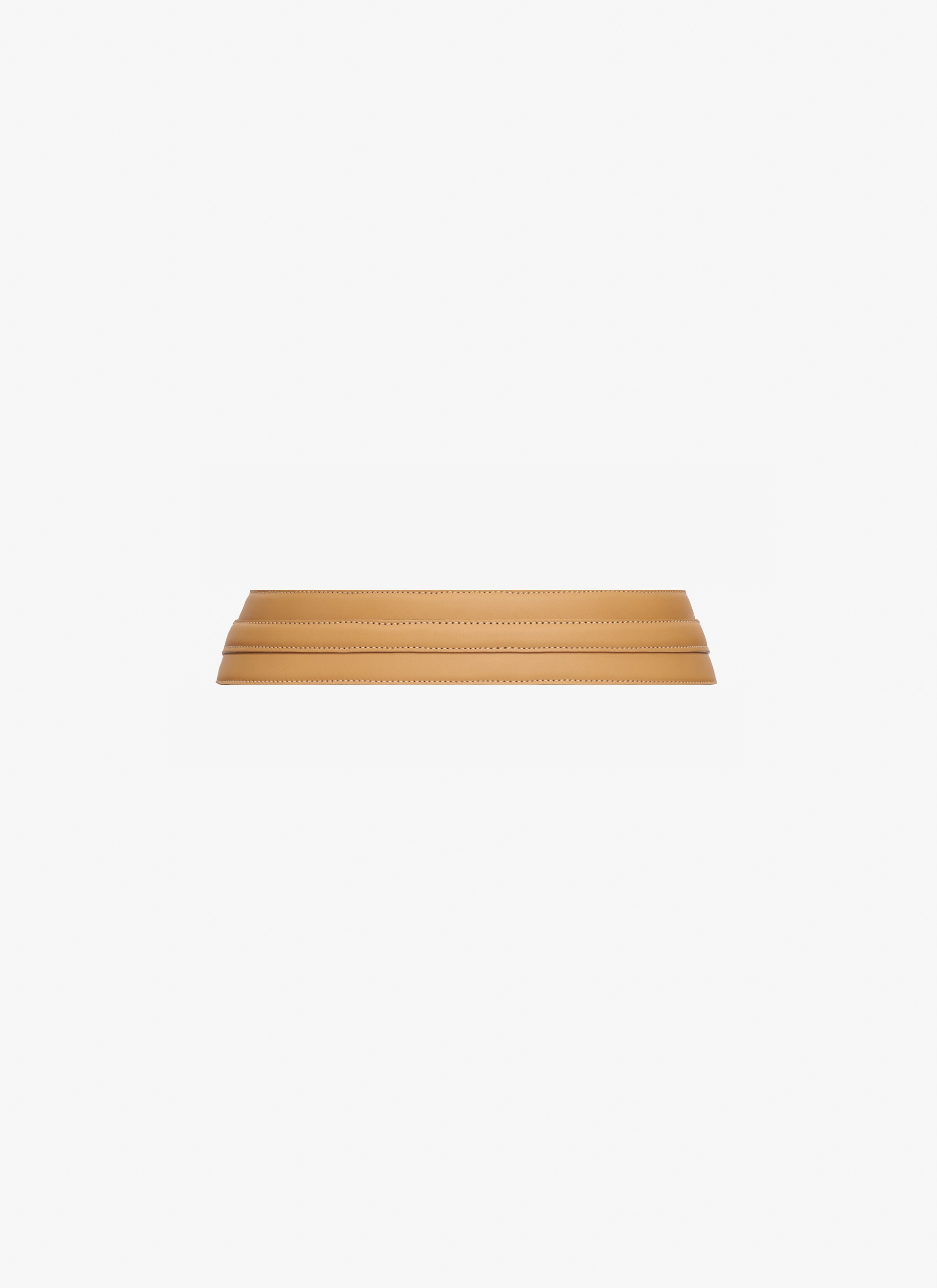 MINI MINA BELT IN SOFT NATURAL CALFSKIN - 2