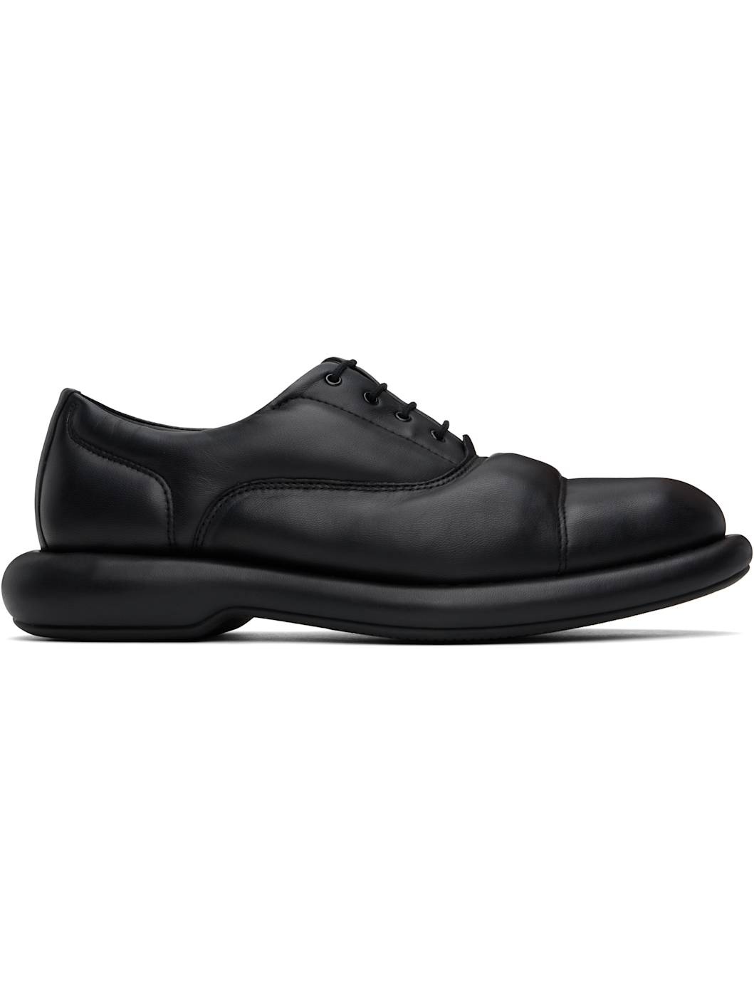 Martine Rose Black Clarks Edition Oxfords | ssense | REVERSIBLE