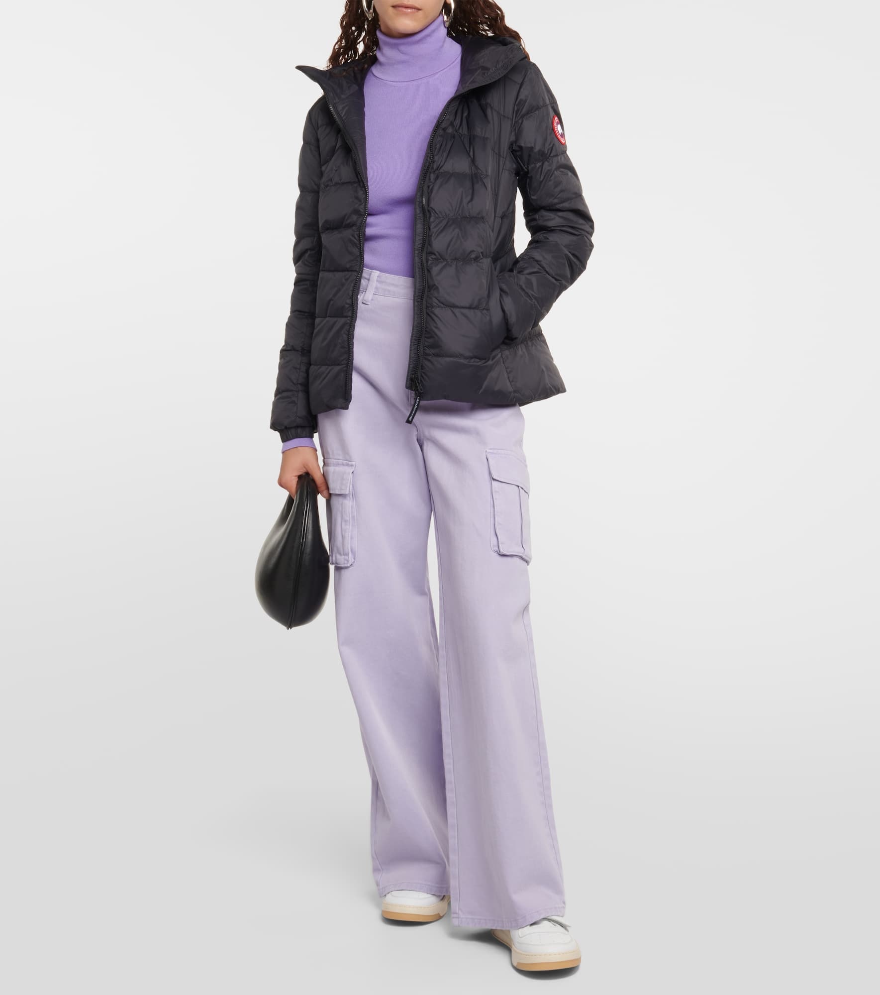Abbott hooded down jacket - 2