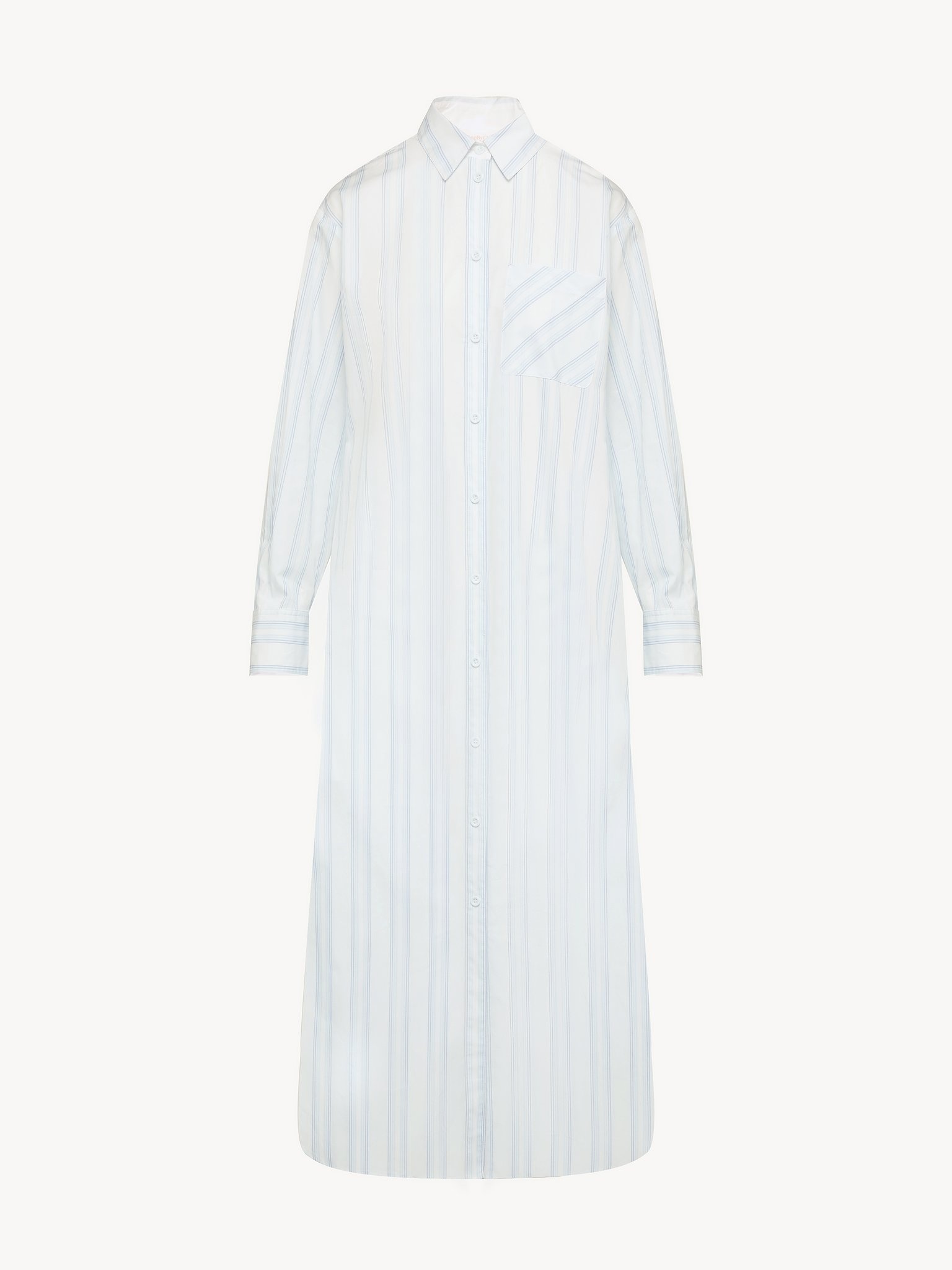 LONG BOYFRIEND SHIRT DRESS - 6