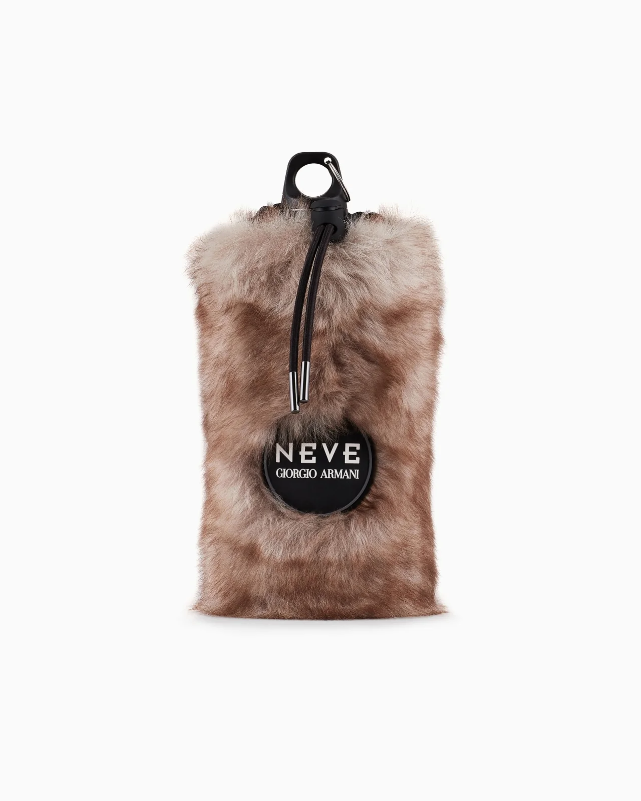 GIORGIO ARMANI NEVE WATER BOTTLE WITH SHEEPSKIN HOLDER - 1