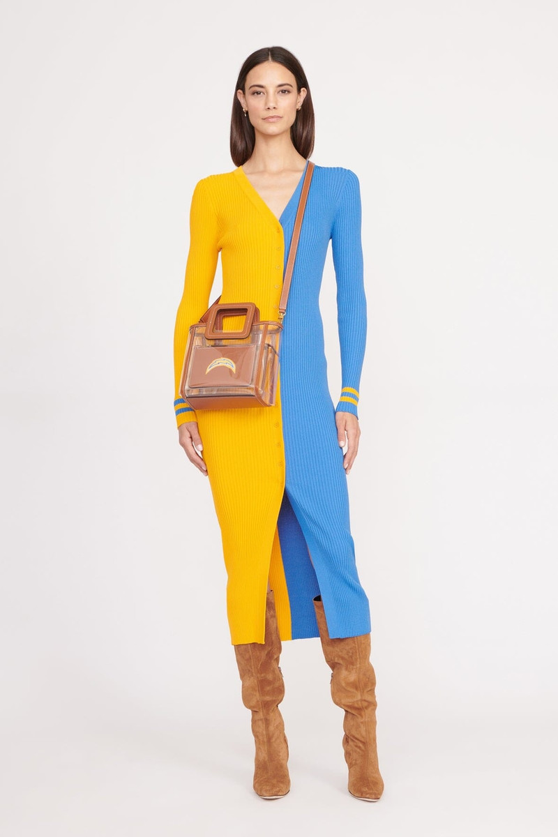 STAUD MINI SHIRLEY BAG X NFL CHARGERS 3