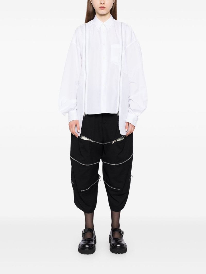 BLACK COMME des GARÇONS zipper shirt outlook