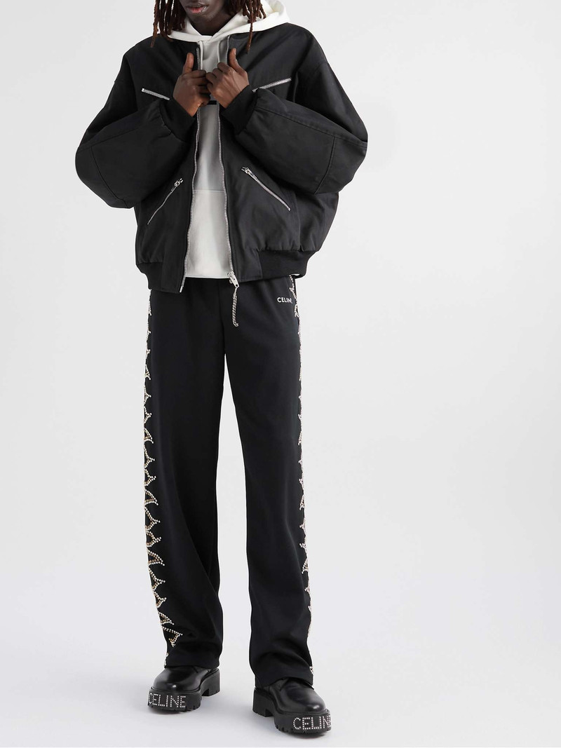 CELINE Logo-Embellished Nylon Bomber Jacket outlook