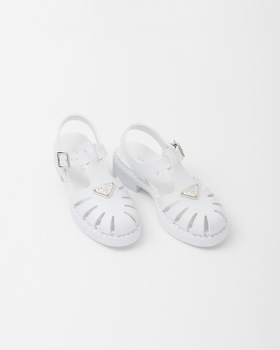 Prada Sporty foam rubber sandals outlook