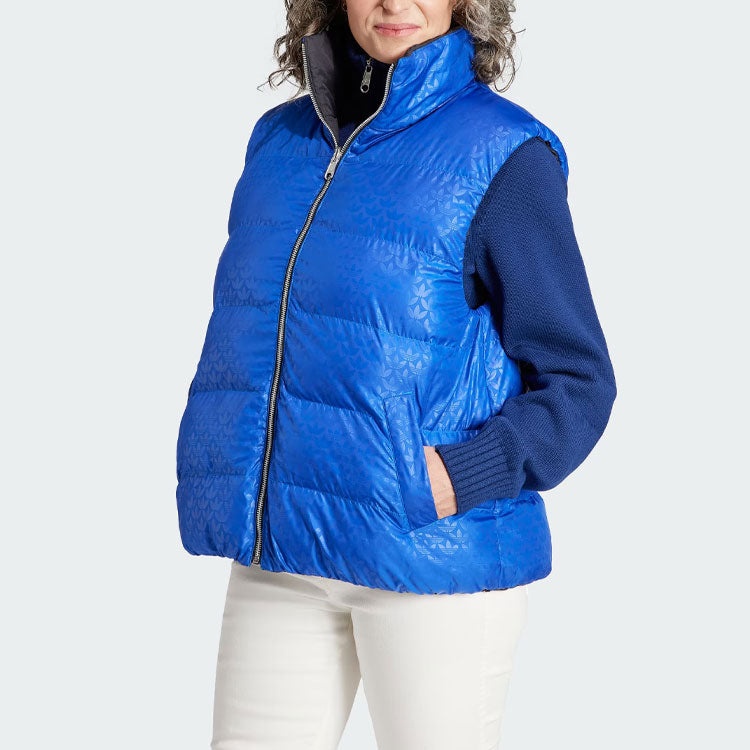 (WMNS) adidas Originals Rever Vest 'Black Blue' II8465 - 5