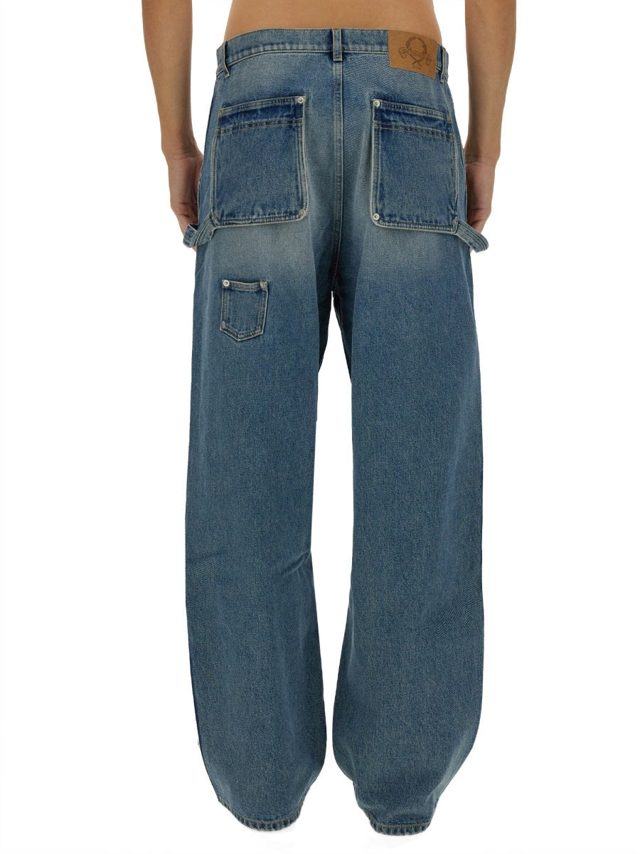 Moschino Men "Wide-Leg" Jeans - 3