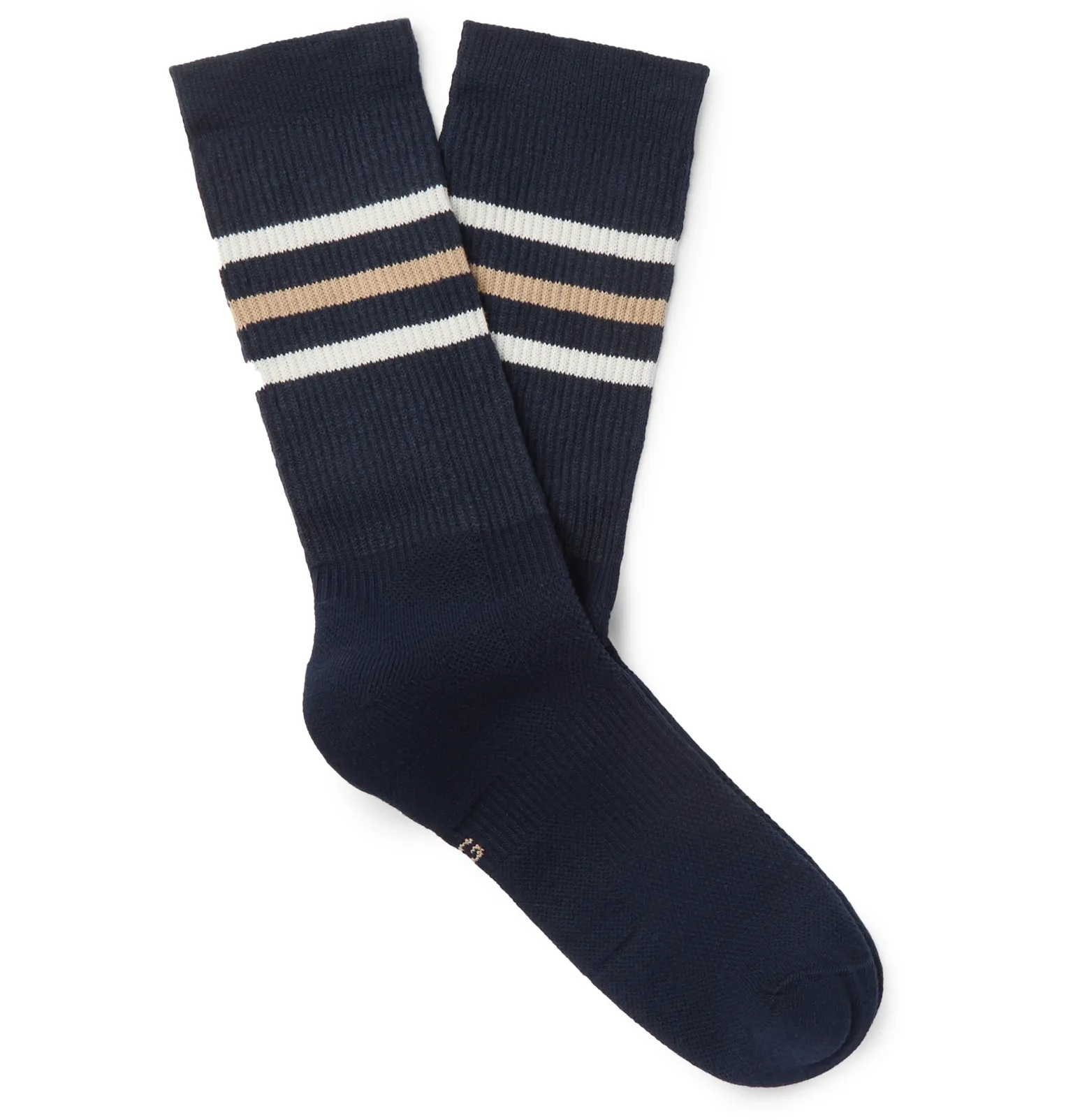 Striped Cotton-Blend Socks - 3