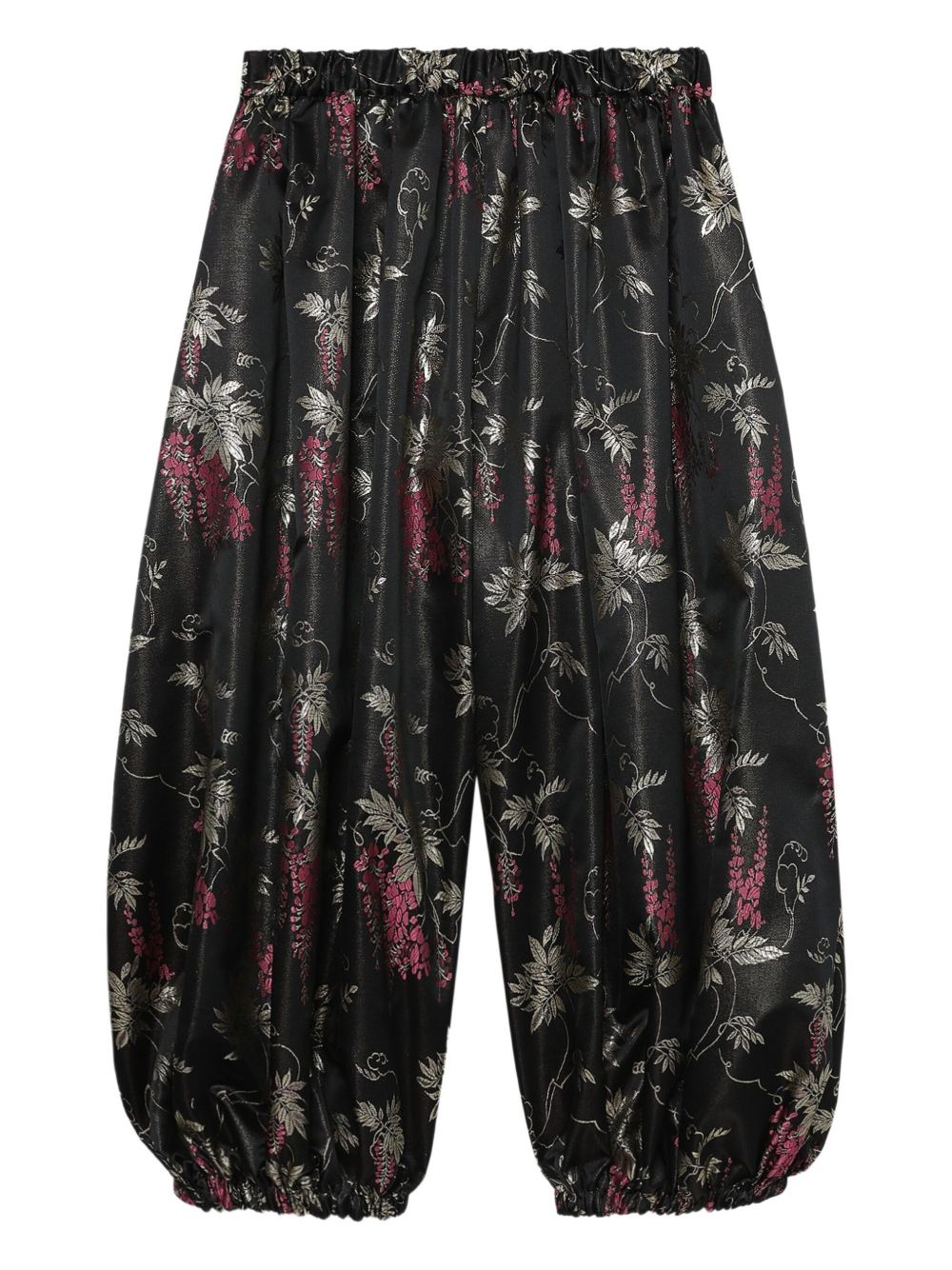 floral-print trousers - 6