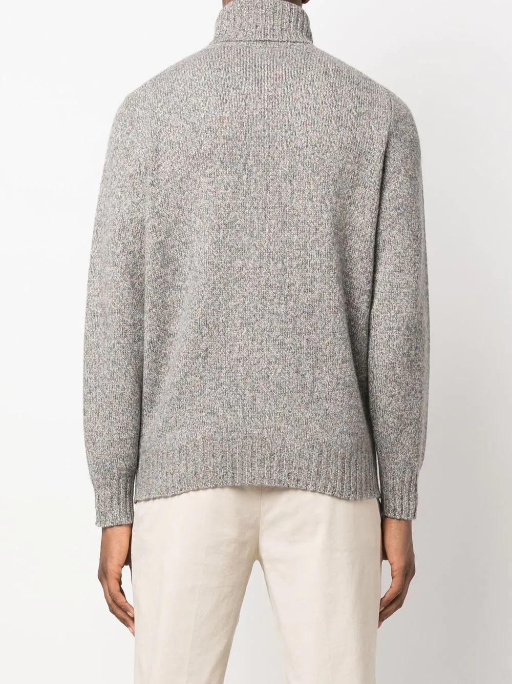 cashmere roll-neck jumper - 4