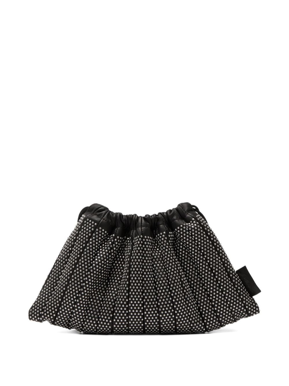 stud-embellished clutch bag - 3
