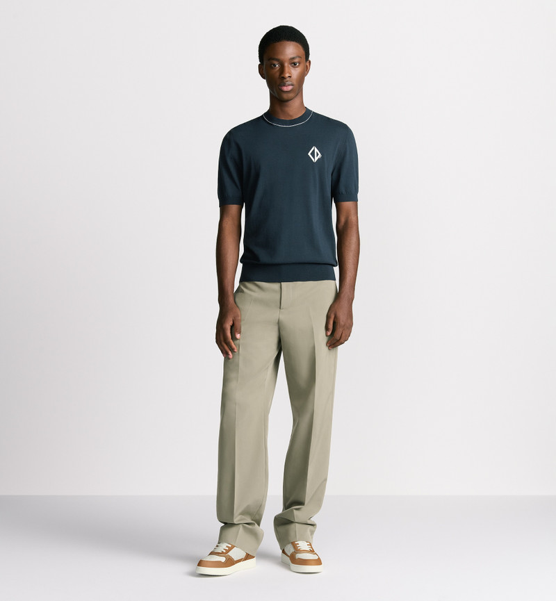 CD Diamond Short-Sleeved Sweater 3