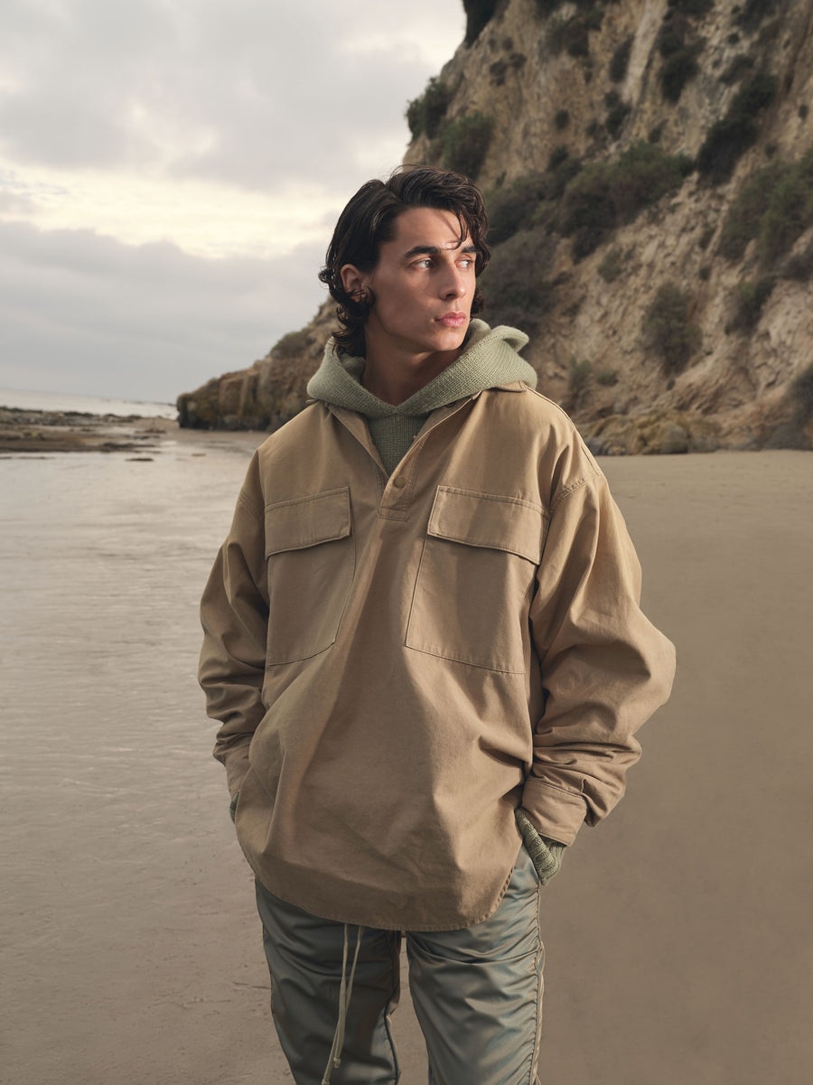 Military Canvas Pullover - 3