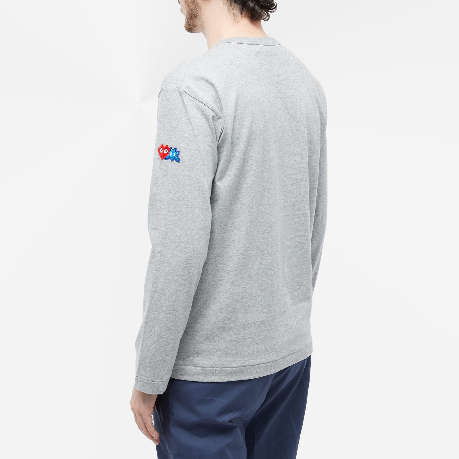 Comme des Garçons Play Long Sleeve Invader T-Shirt - 3