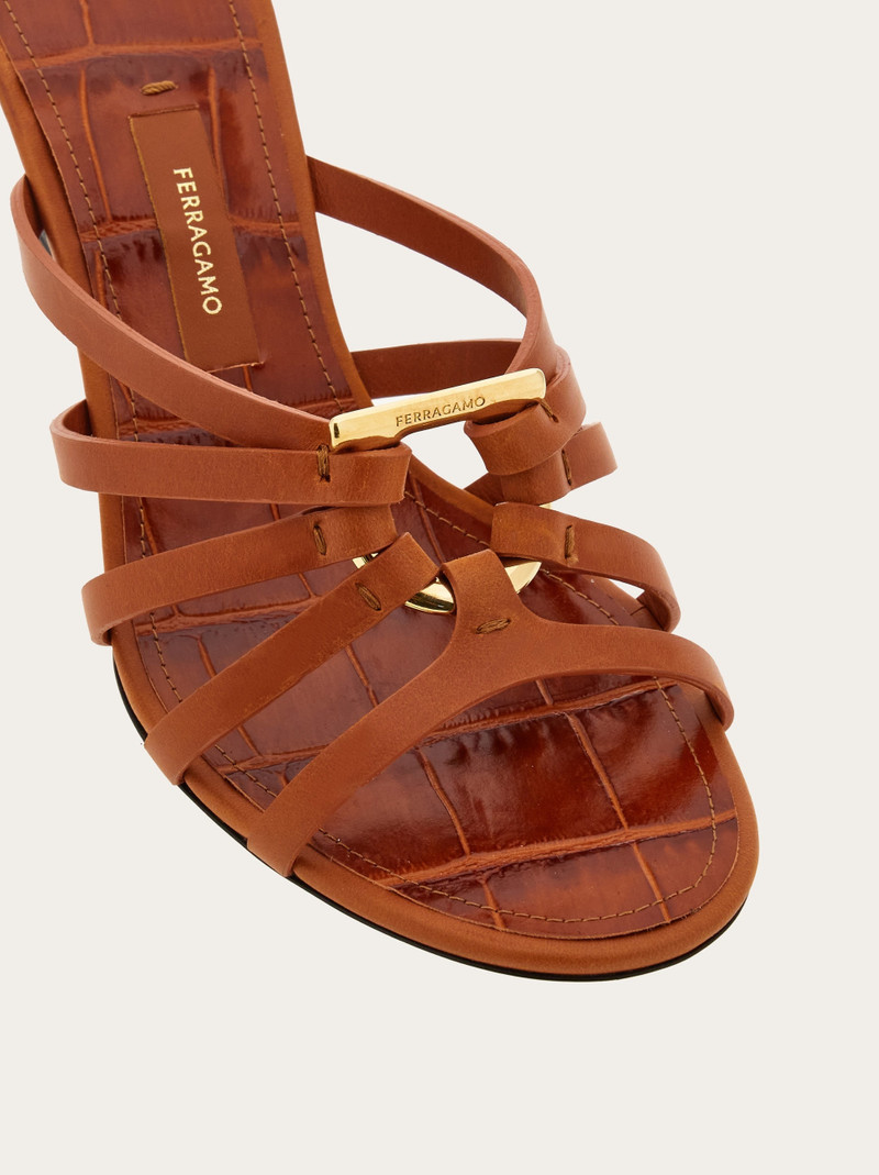 Wedge slide with Gancini ornament 6