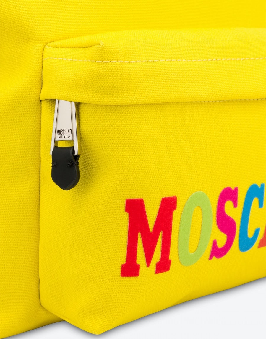 MULTICOLOR LOGO CANVAS BACKPACK - 4