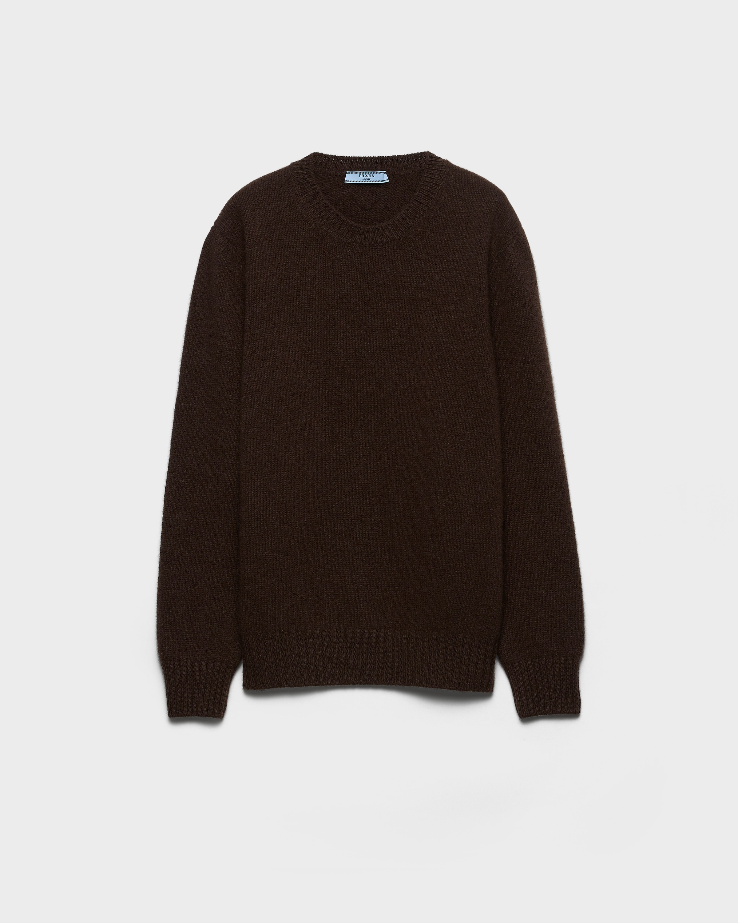 Wool and cashmere crew-neck sweater - 1