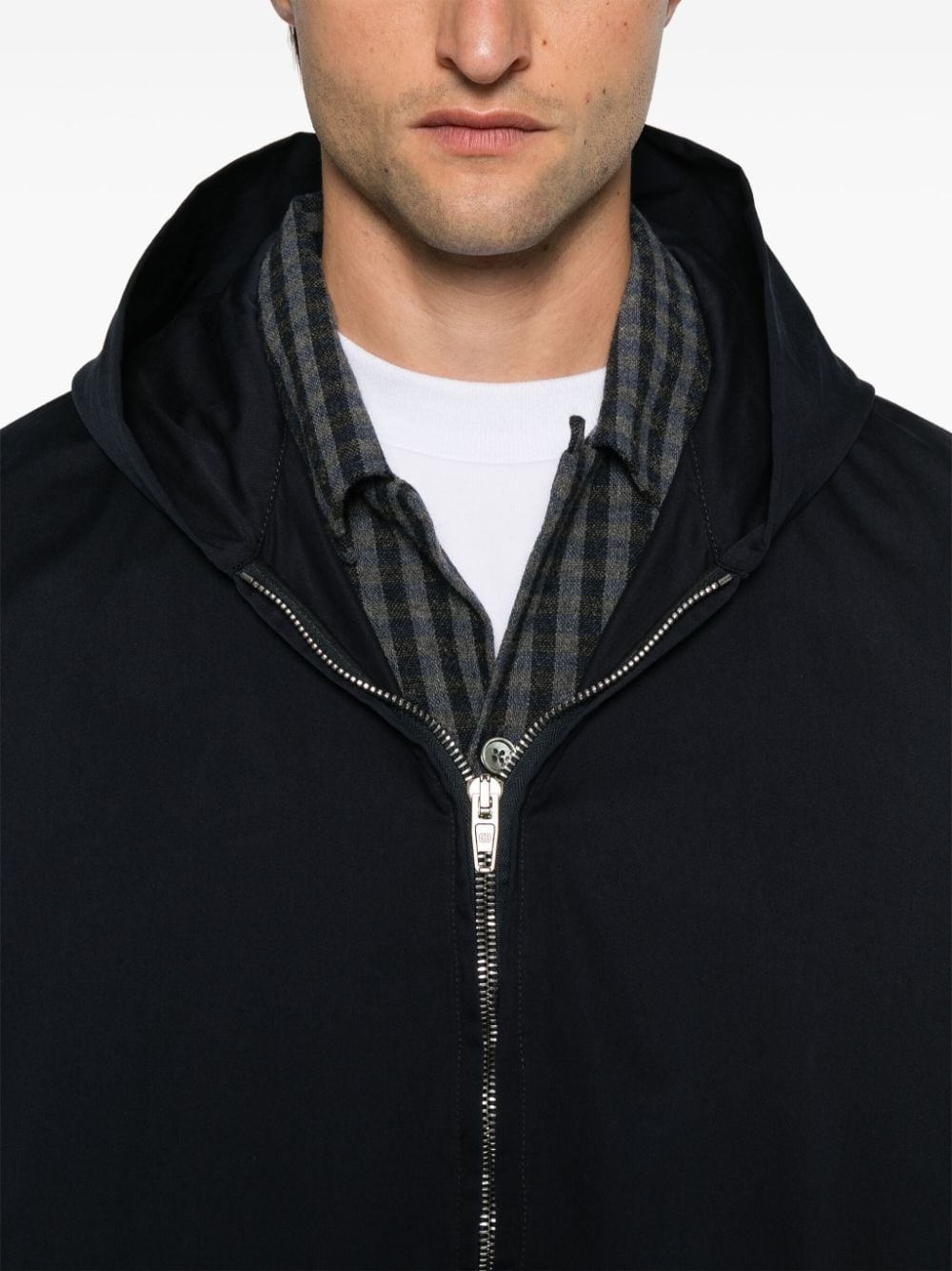 zip-up hooded jacket - 6