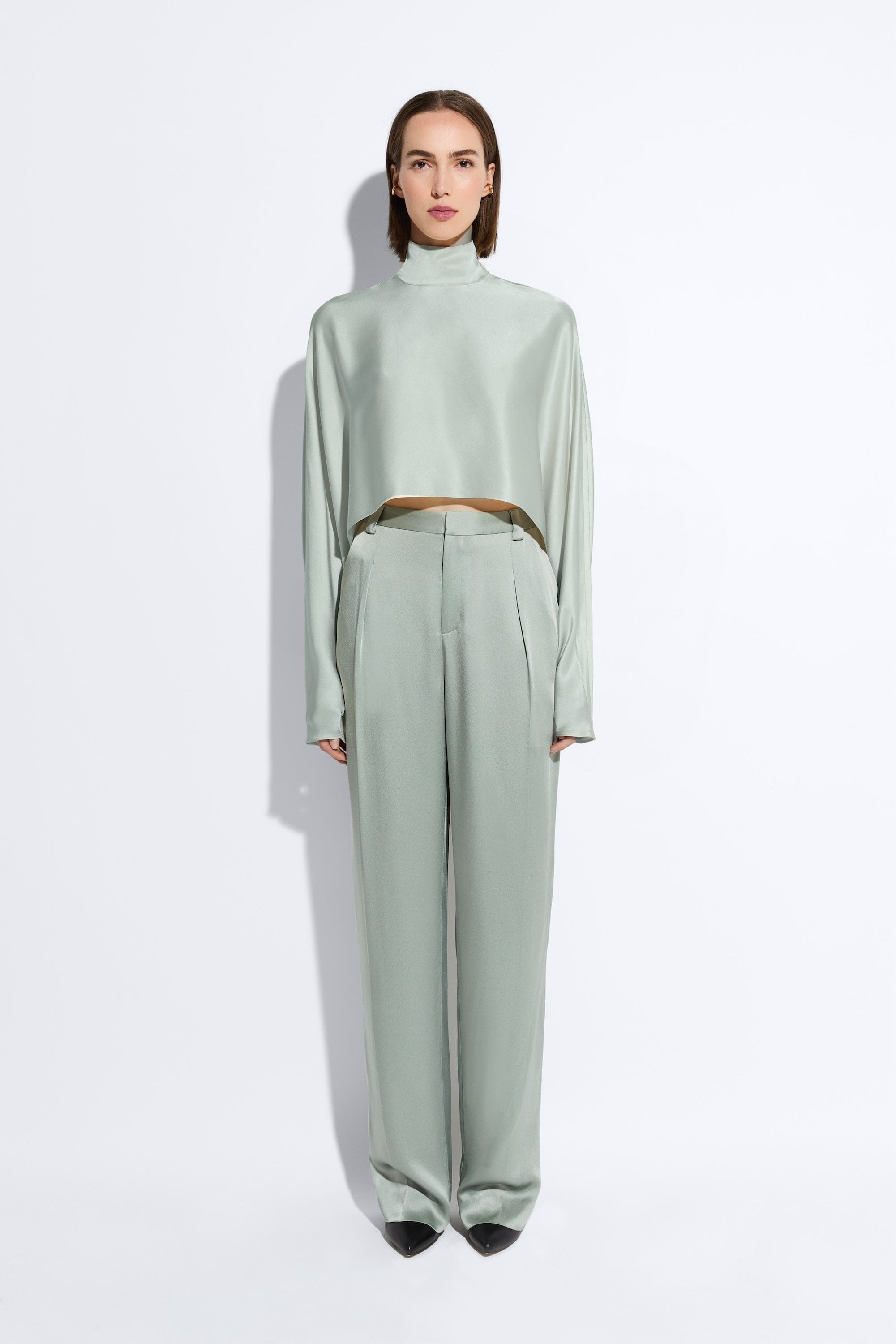 Satin Caftan Top - 2