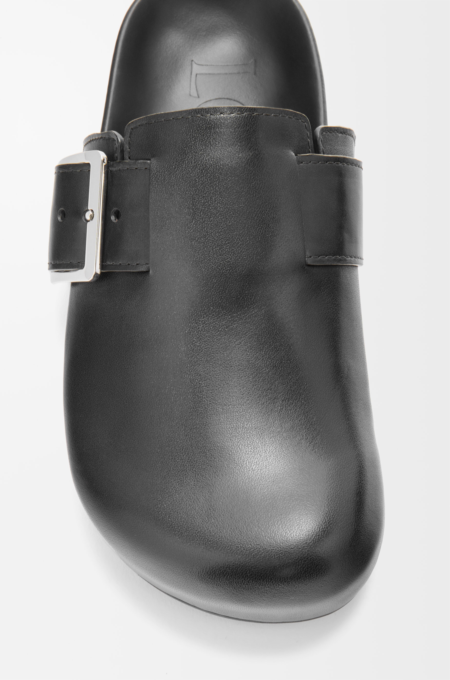 Ease Buckle mule in vegetable-tanned calfskin - 4