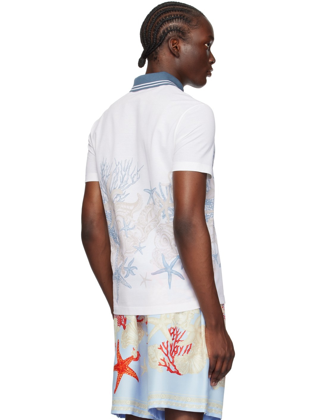 White Barocco Sea Polo - 3