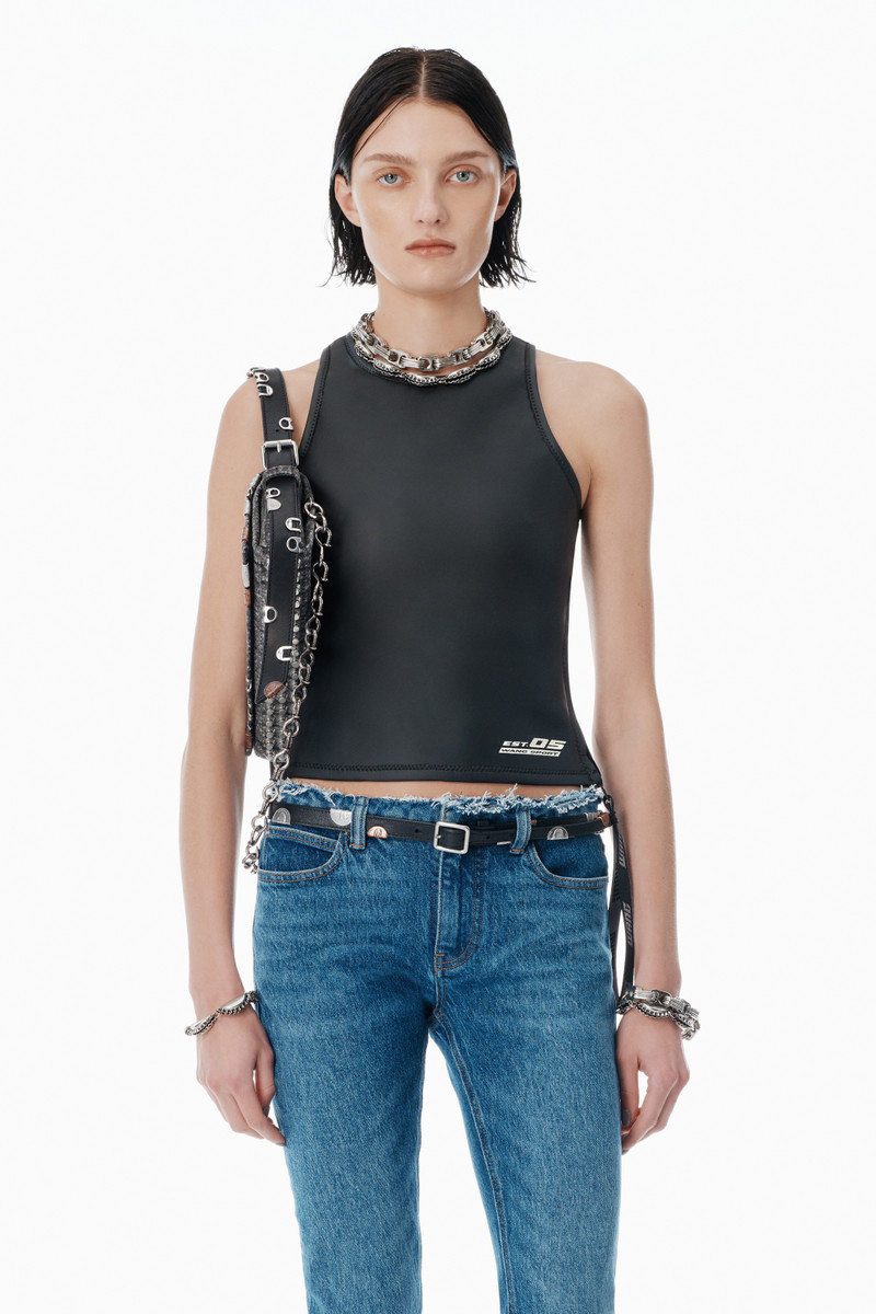 Black Scuba Tank Top 2