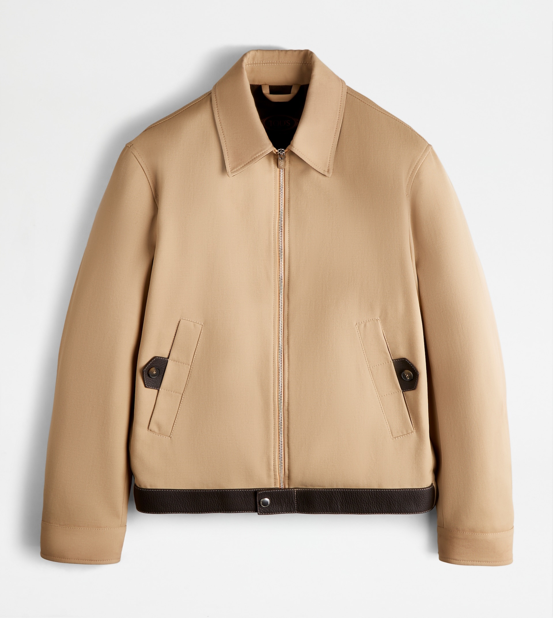 BLOUSON JACKET - BEIGE - 1