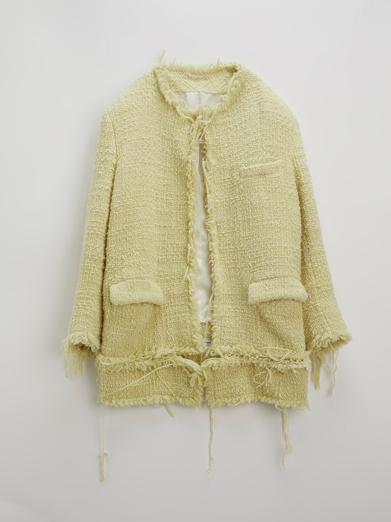 A Mess of a Jacket Dusty Yellow 1