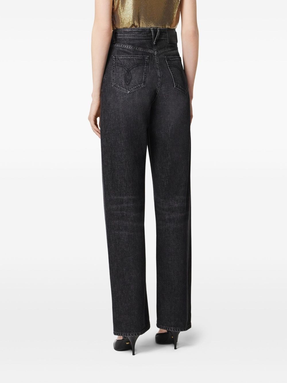 Denim cotton jeans - 5